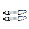 Blank Mini Lanyard with Carabiner & Bottle Holder, 1"W x 2.4"L